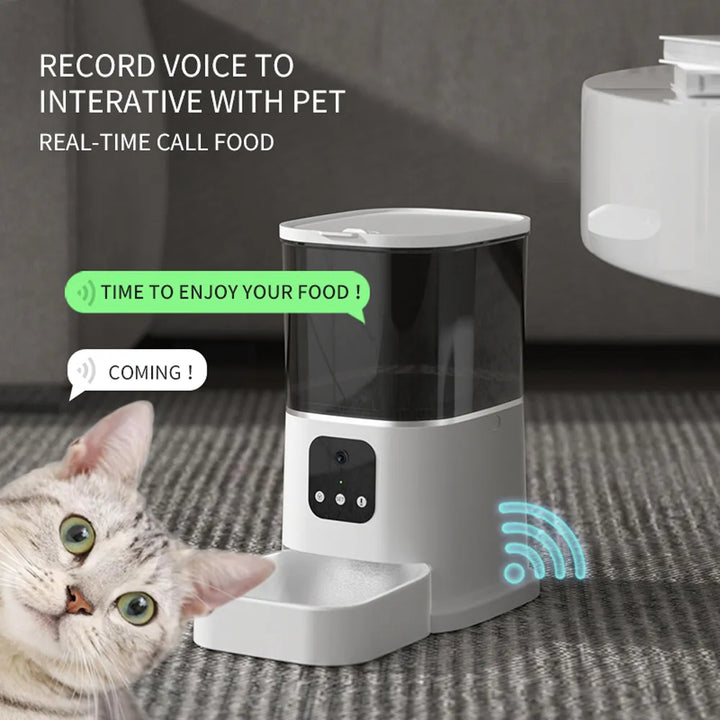 Automatic Pet Feeder 3-in-1 Live Camera