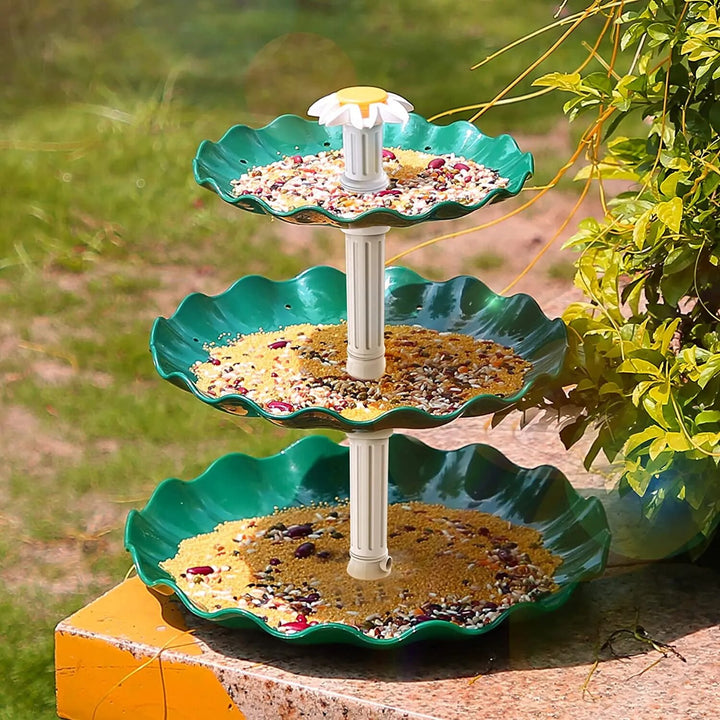 3 Tiered Bird Bath and Feeder