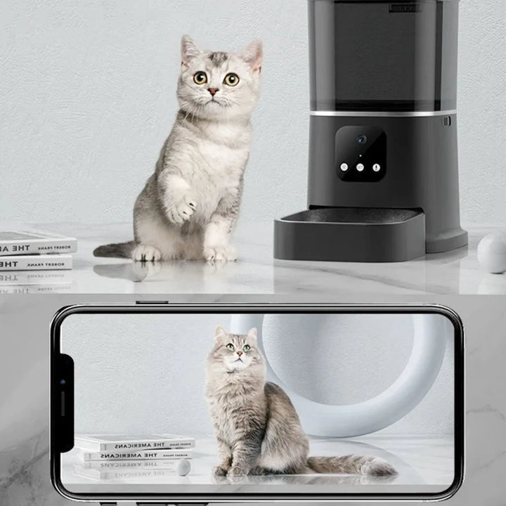 Automatic Pet Feeder 3-in-1 Live Camera